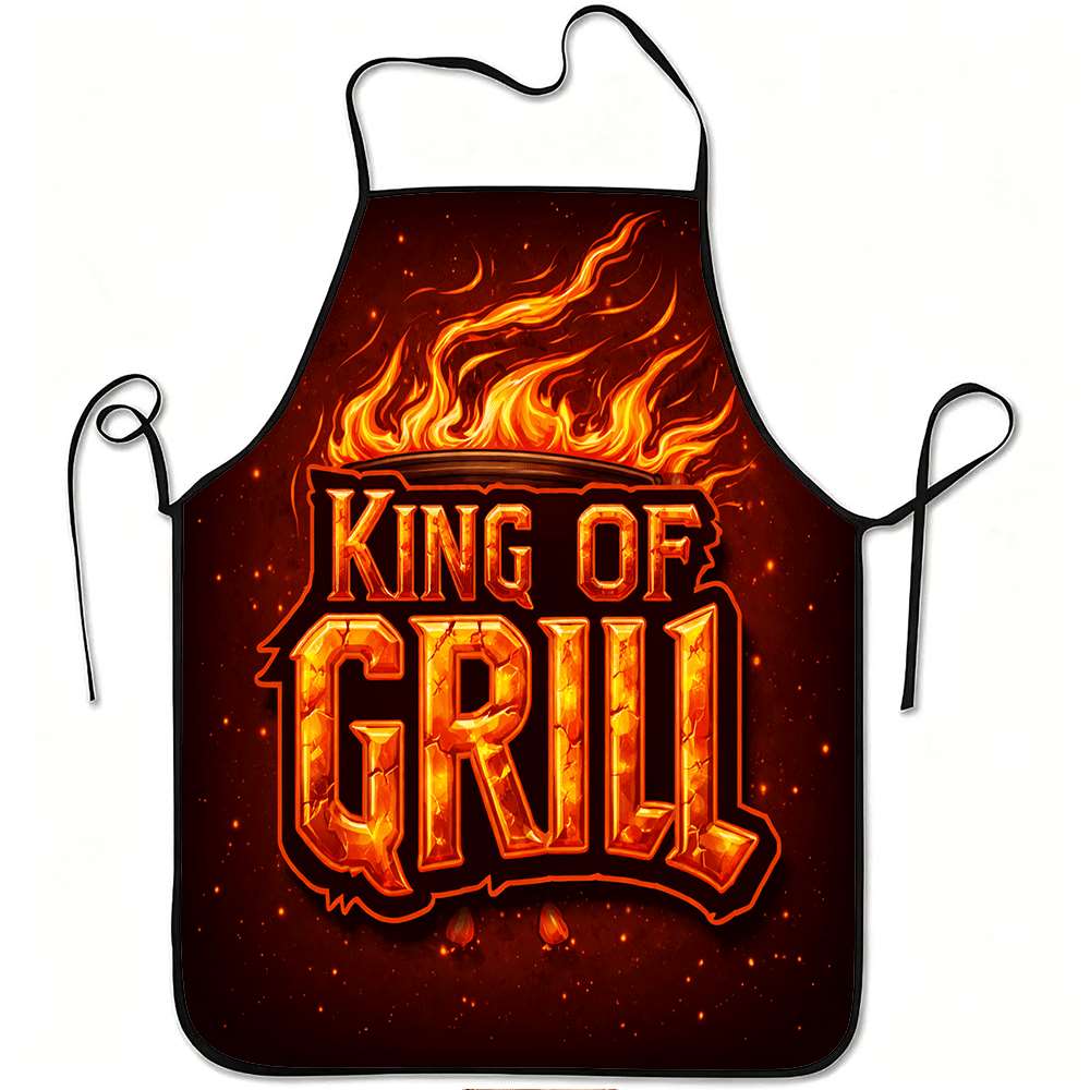 Kitchen Baking Area Ideas - 1 Piece of Bbq King Apron,