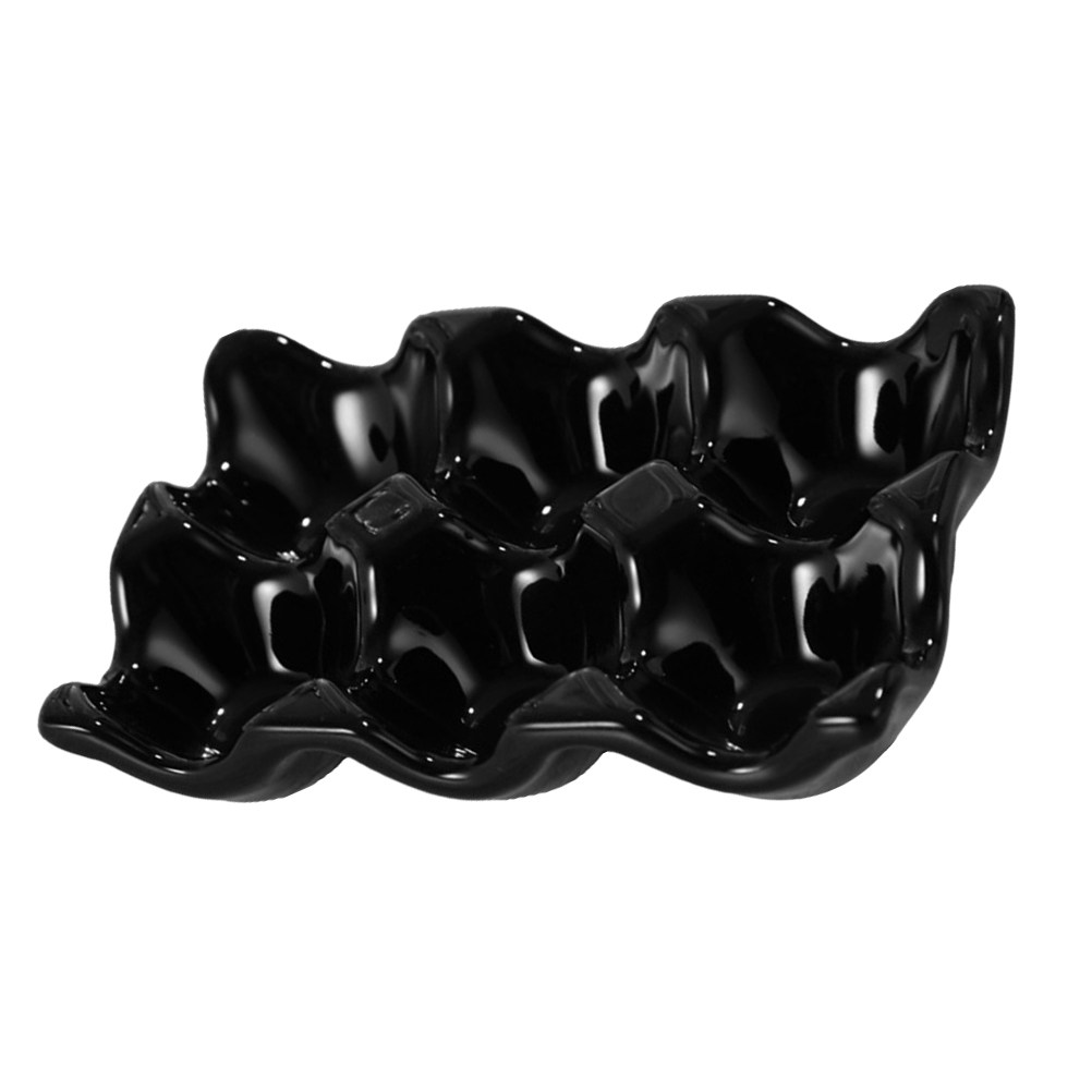 Kitchen Baking Organization - 1Pcs Polished Ceramic Egg Serving Tray