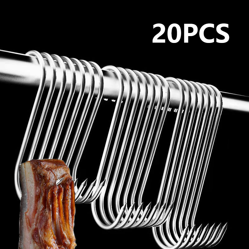 Kitchen Baking Organization - Stainless Steel S-hook With Pointed Tip