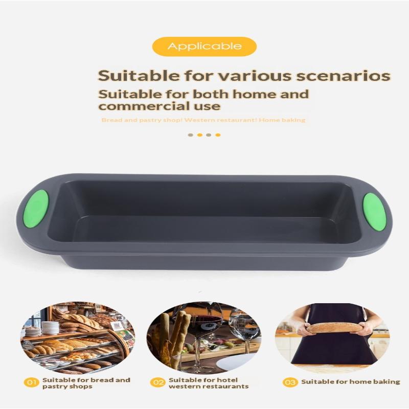 1pc Silicone Rectangular Bakin - Kitchen Essentials Baking Tray 评论和价格