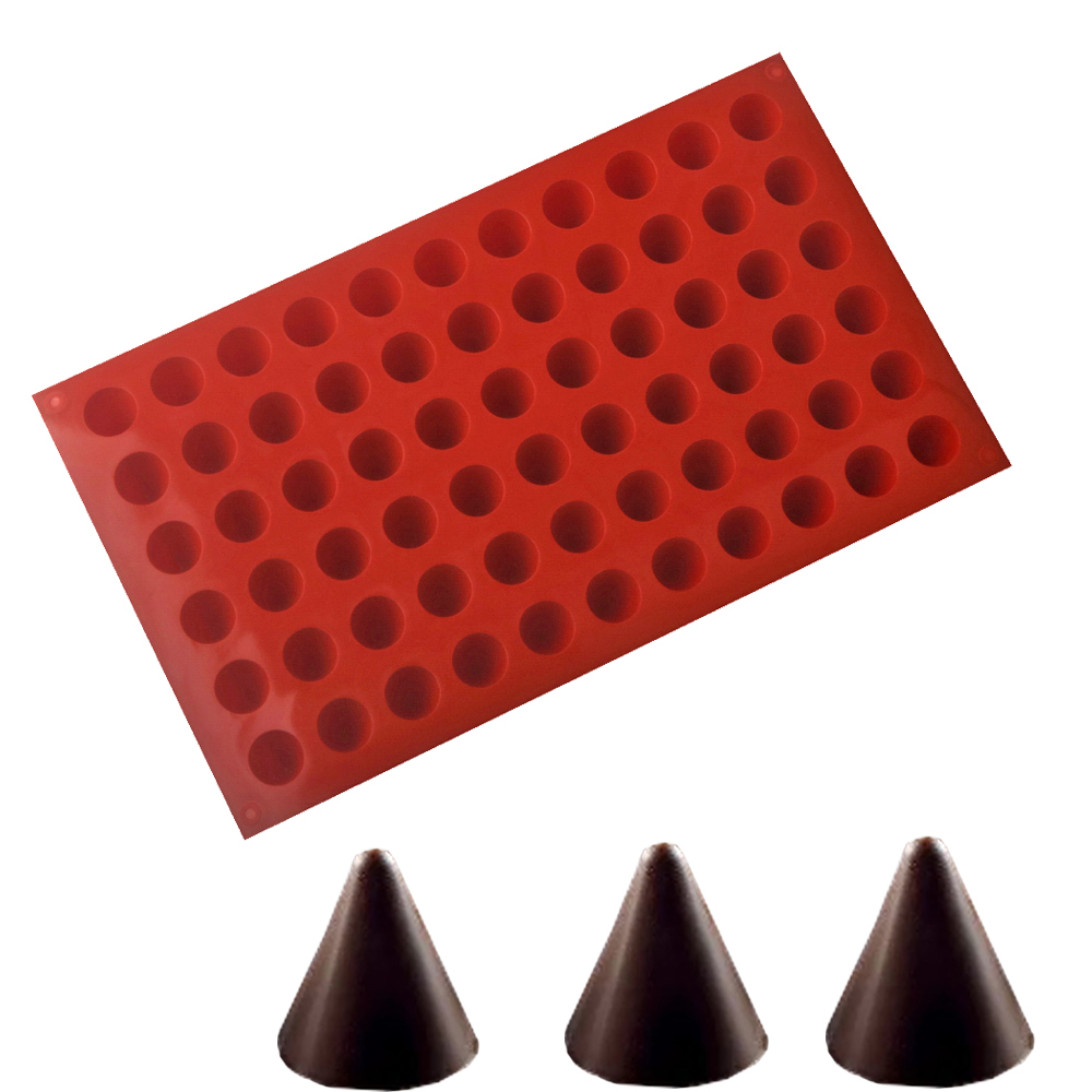66-Cells Cone Chocolate Baking - Kitchen Accessories For Baking 评论和价格