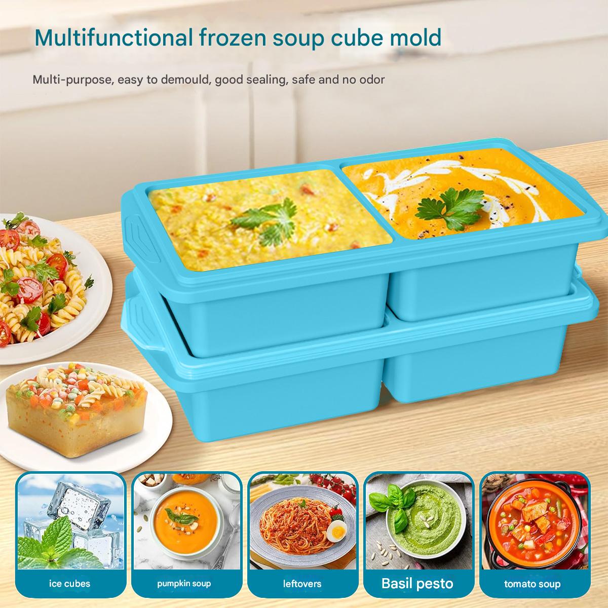Large Silicone Ice Cube Mold w - Kitchen Baking Organization 评论和价格