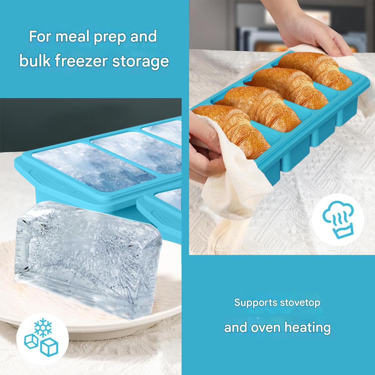 Large Silicone Ice Cube Mold w - Kitchen Baking Organization 评论和价格