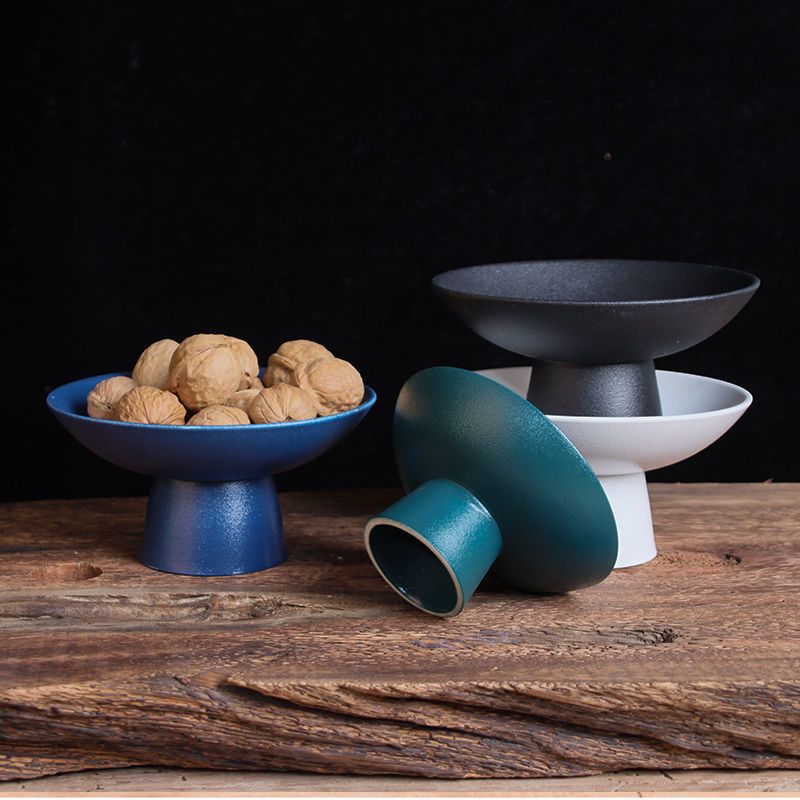 Chinese Ceramic Fruit Bowl Cre - Cake Board Round 评论和价格