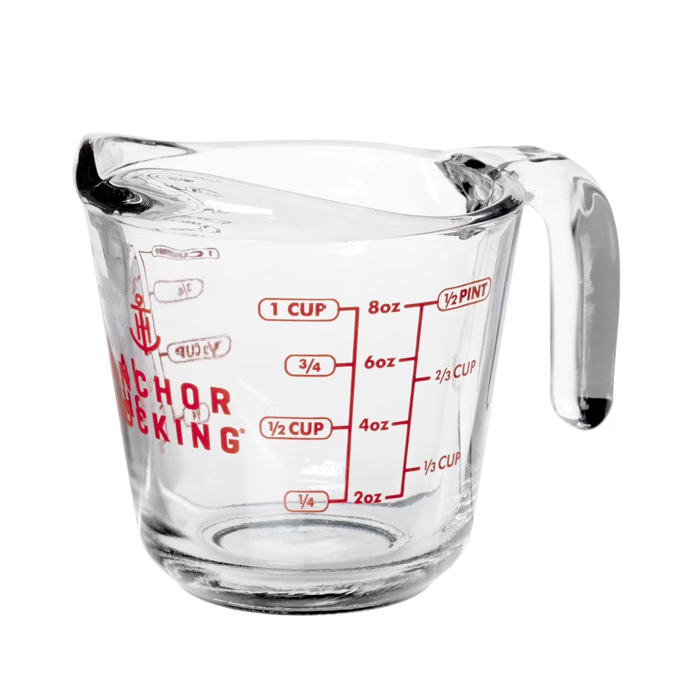 2-Pack Glass Measuring Cups Se - Kitchen And Baking 评论和价格