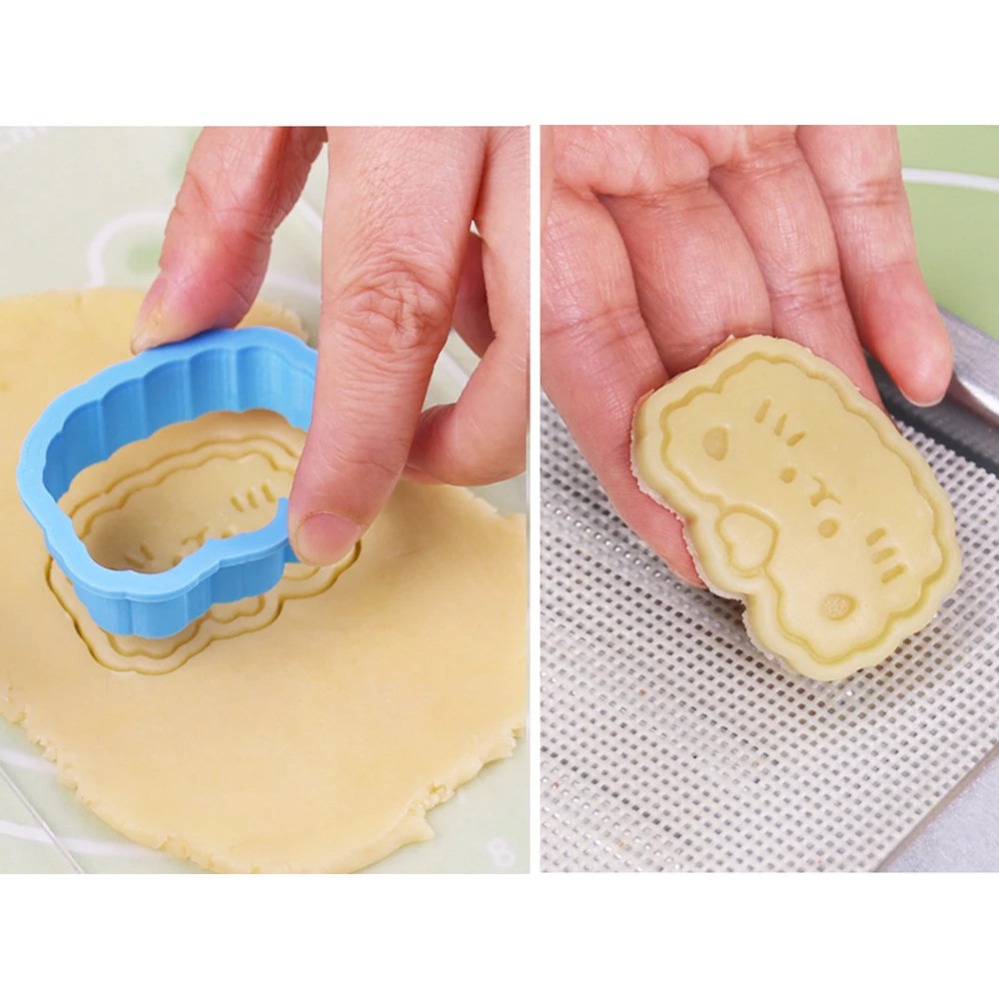 Cookie Mold Stamp Cartoon Saus - Kitchen Baking Products 评论和价格