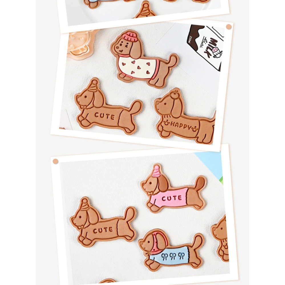 Cookie Mold Stamp Cartoon Saus - Kitchen Baking Products 评论和价格