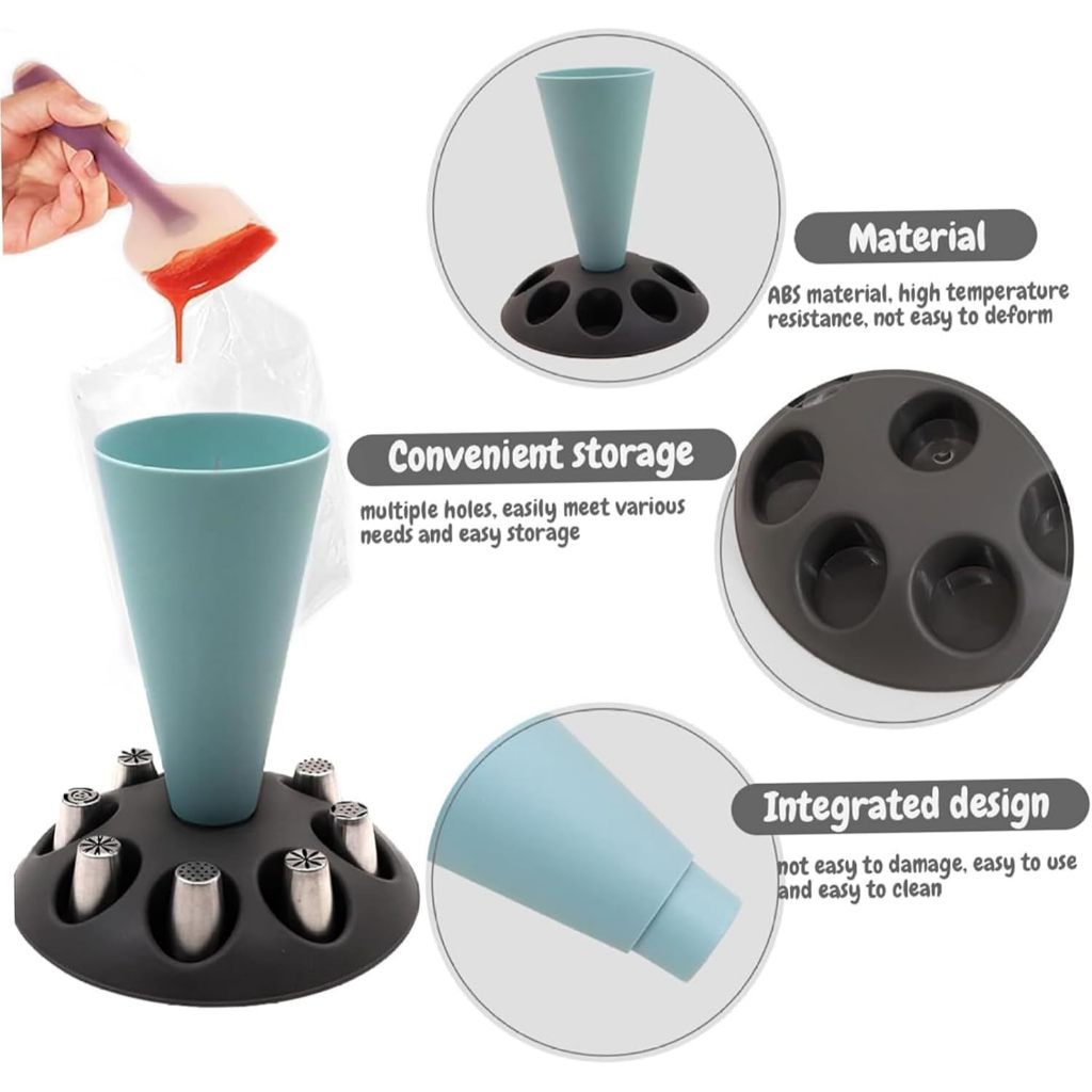 1Pcs Cake Decorating Piping Ba - Kitchen Accessories For Baking 评论和价格