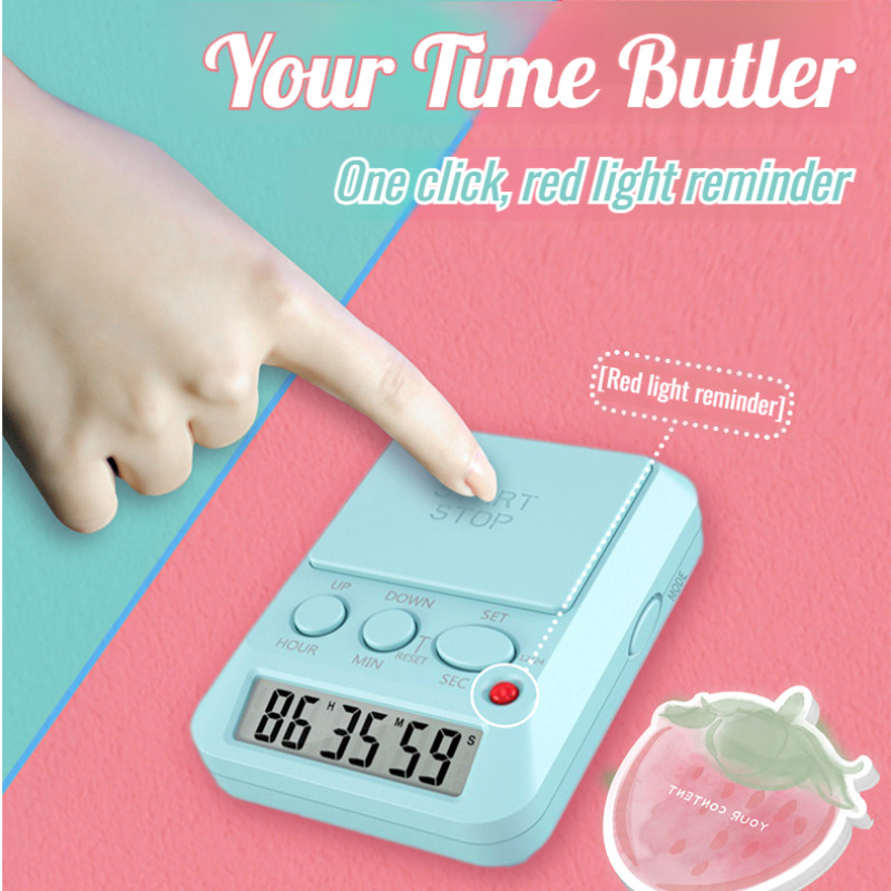 Student Visual Cooking Timer D - Kitchen Kids Baking Set 评论和价格