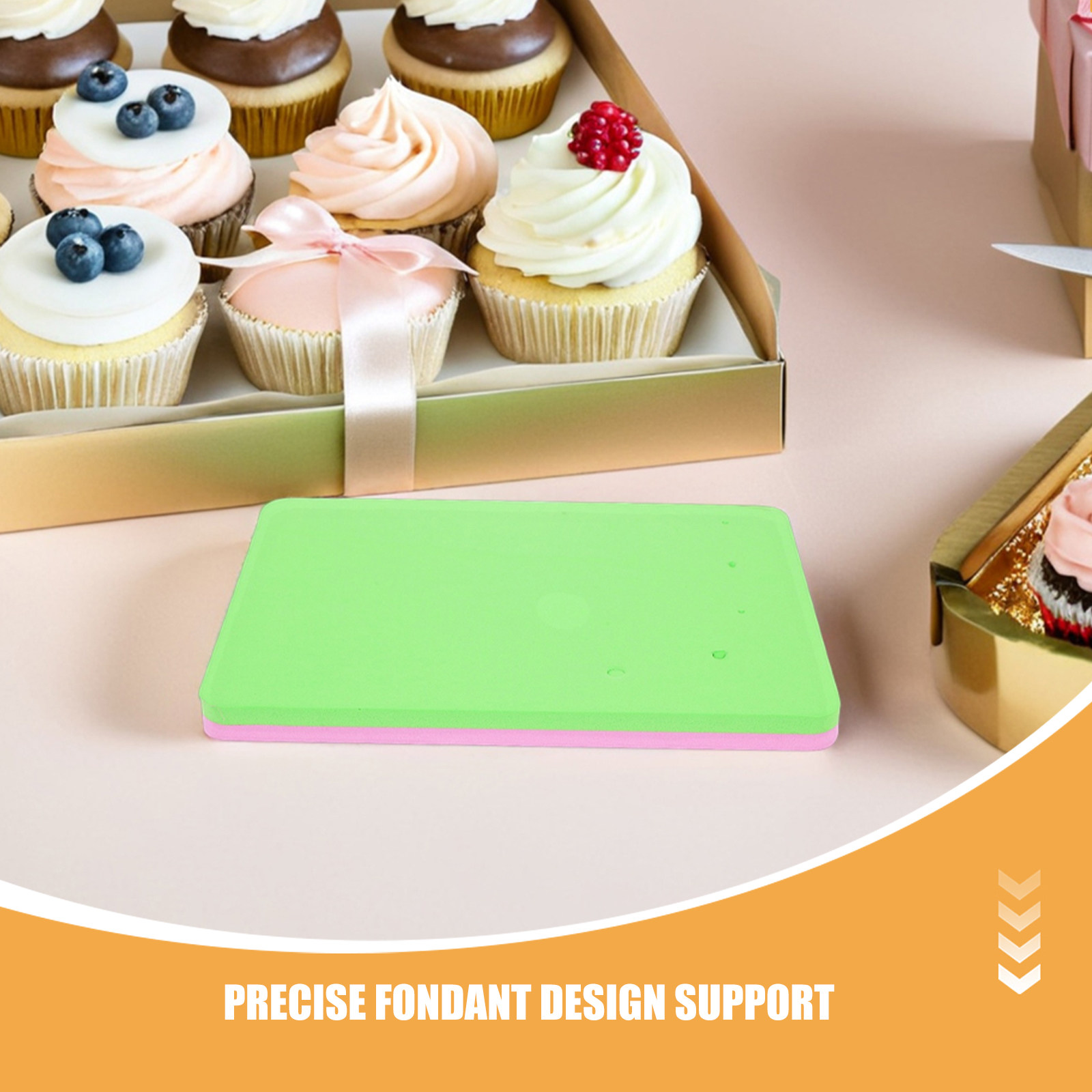 3Pcs Fondant Cake Modeling Pad - Kitchen Accessories For Baking 评论和价格
