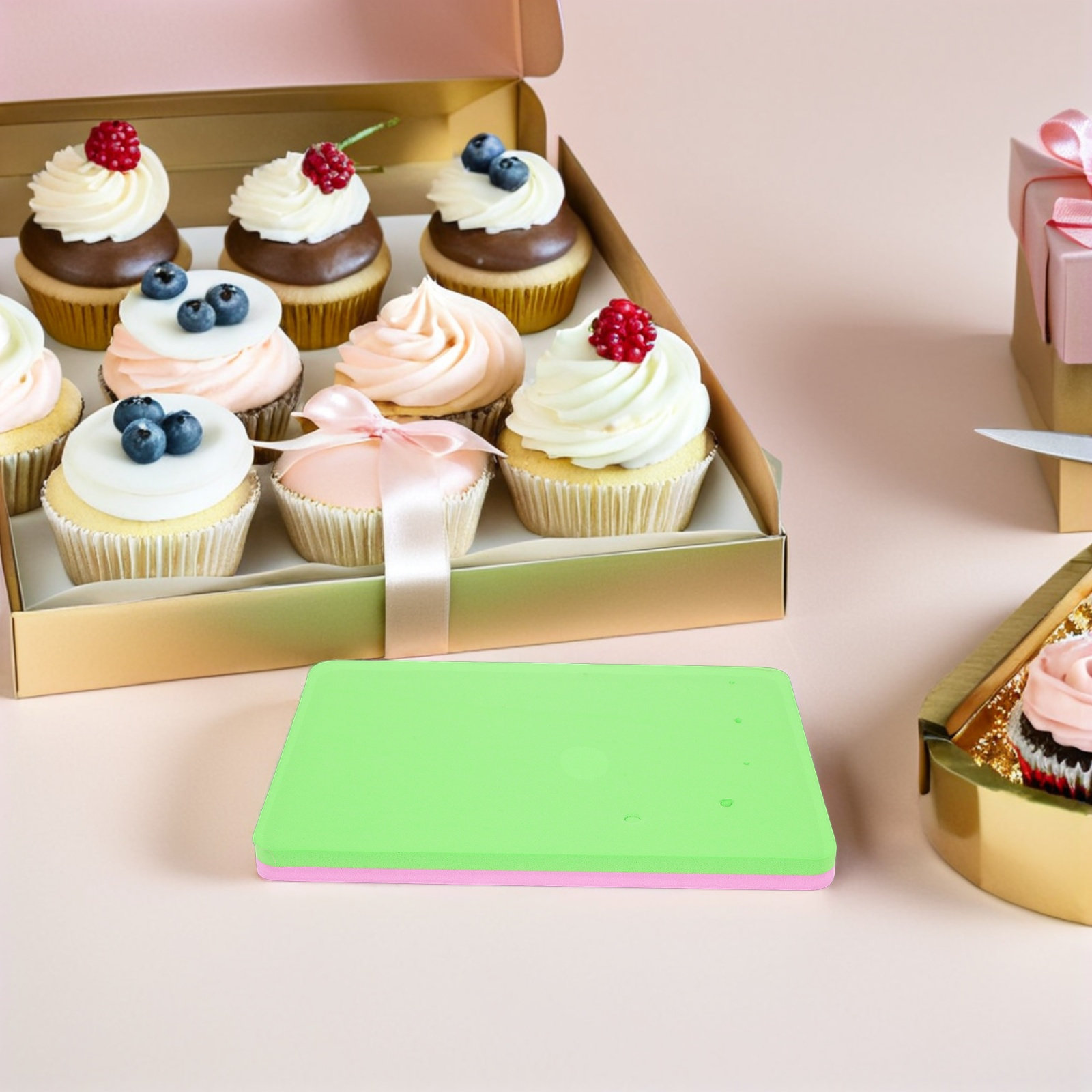 3Pcs Fondant Cake Modeling Pad - Kitchen Accessories For Baking 评论和价格