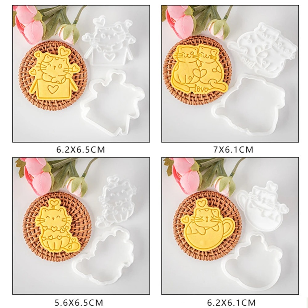 Valentine's Day Cookie Cutters - Kitchen Baking Cake 评论和价格