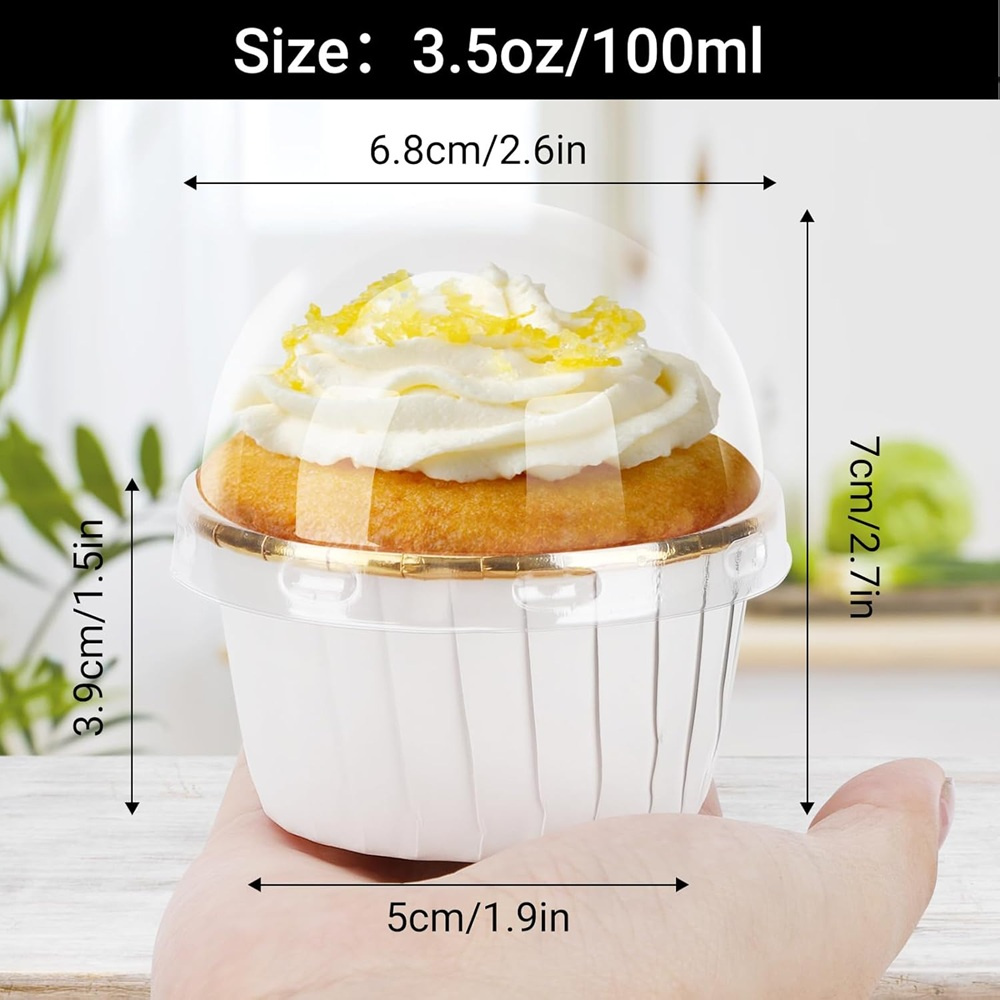 50 pcs Muffins Cup Paper Cupca - Kitchen Baking Products 评论和价格