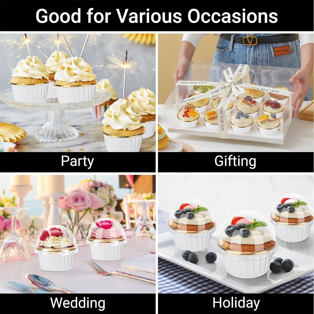 50 pcs Muffins Cup Paper Cupca - Kitchen Baking Products 评论和价格