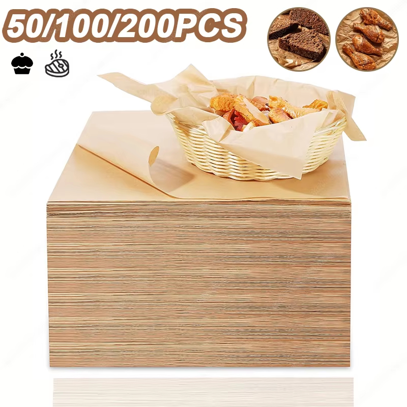 50/100/200PCS Baking Paper Par - Kitchen Baking Products 评论和价格
