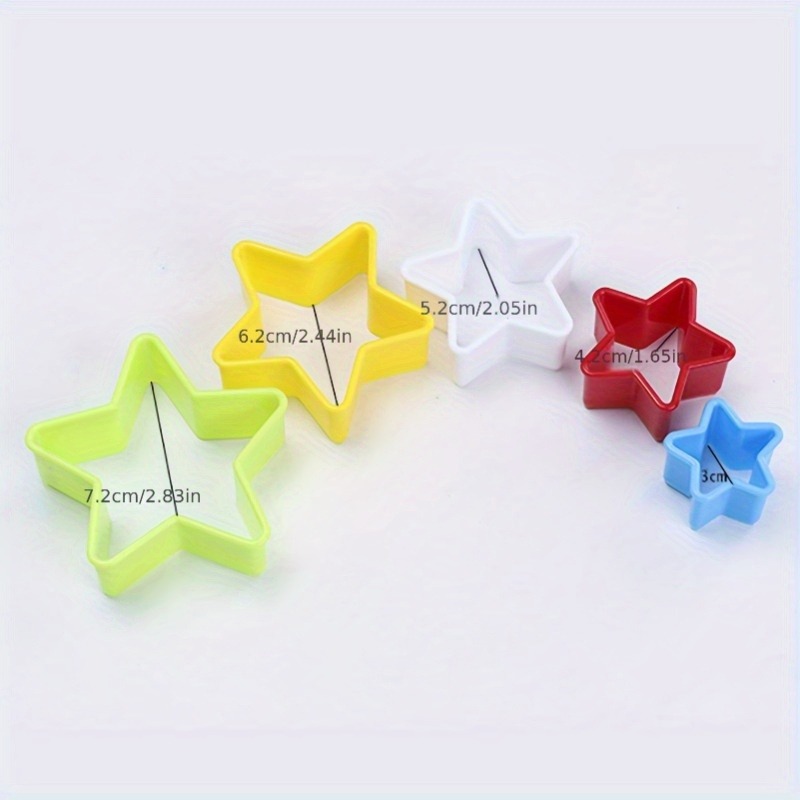 1/2/3PCS Star Shaped Cookie Cu - Kitchen Accessories For Baking 评论和价格