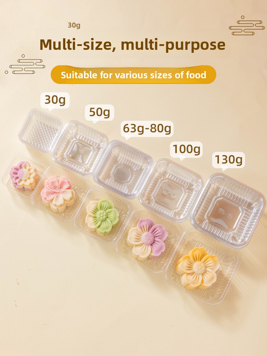 Thickened Plastic Mooncake Pac - Kitchen Baking Cake 评论和价格