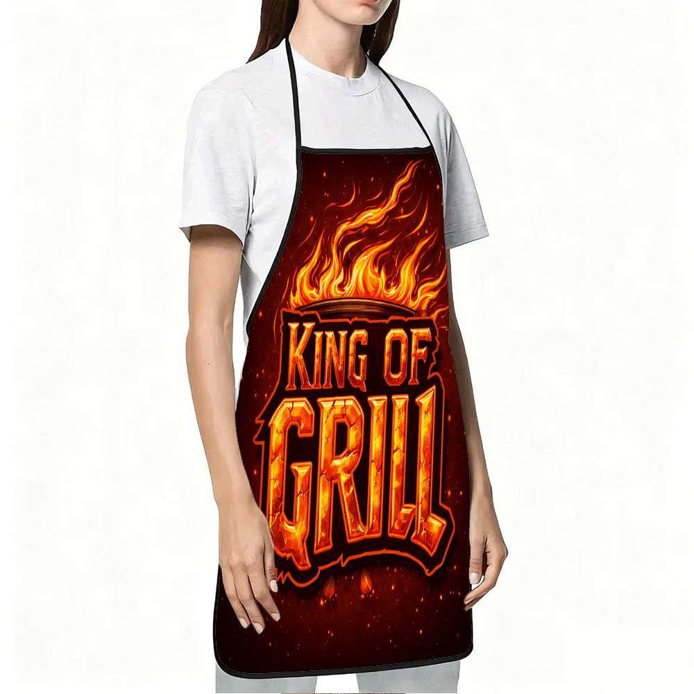 1 Piece of Bbq King Apron, Bbq - Kitchen Baking Area Ideas 评论和价格