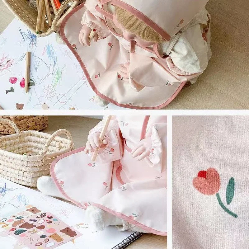 Cute Cartoon Children Apron Sl - Kitchen Kids Baking Set 评论和价格