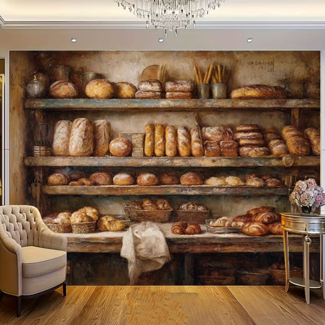 Baking Bread Food Theme Party  - Kitchen Baking Background 评论和价格