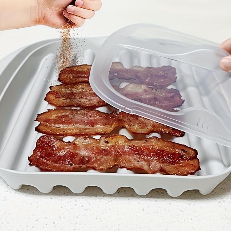 Microwave Bacon Cooking Tray D - Kitchen Essentials Baking Tray 评论和价格