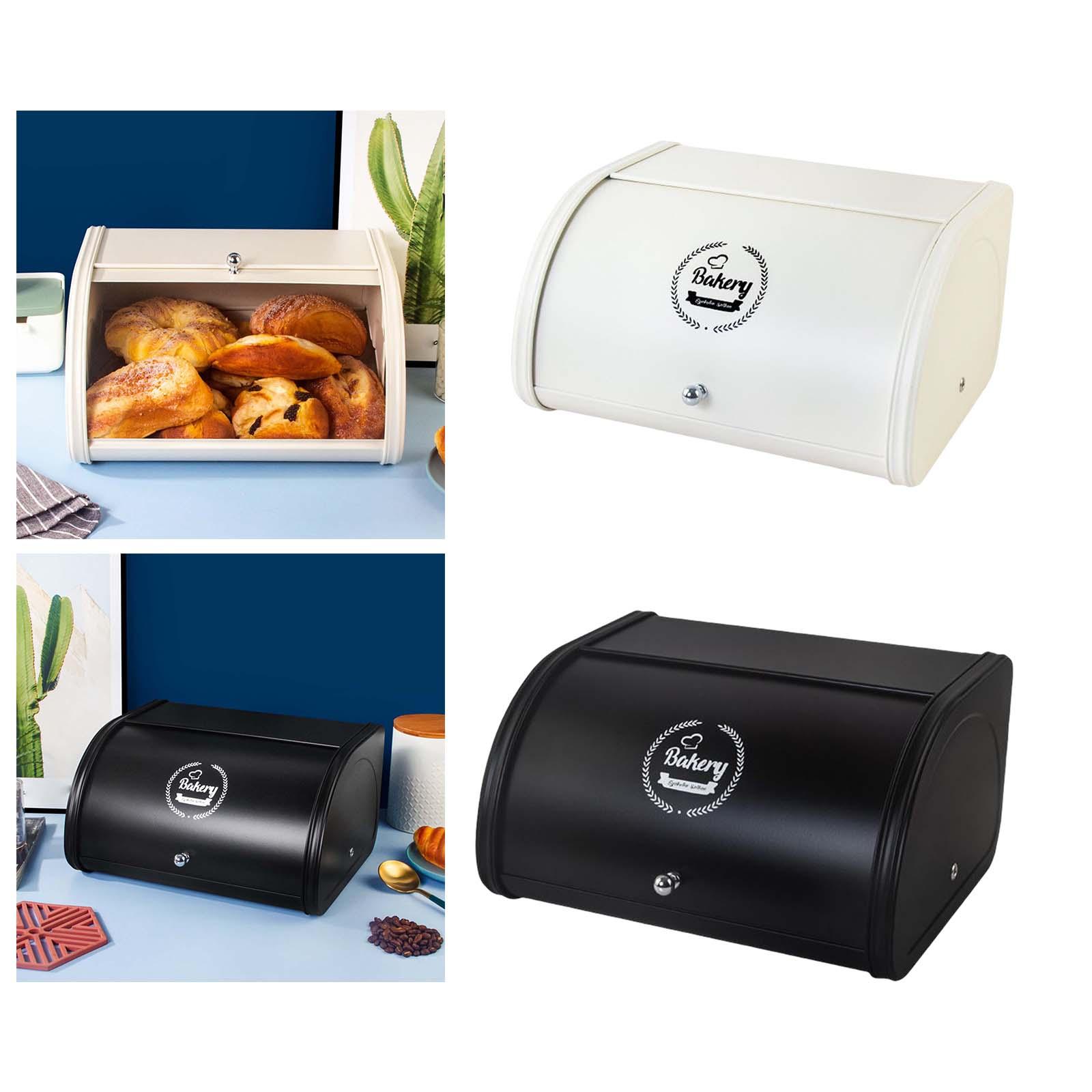 Metal Bread Box Bin Organizati - Kitchen Baking Organization 评论和价格