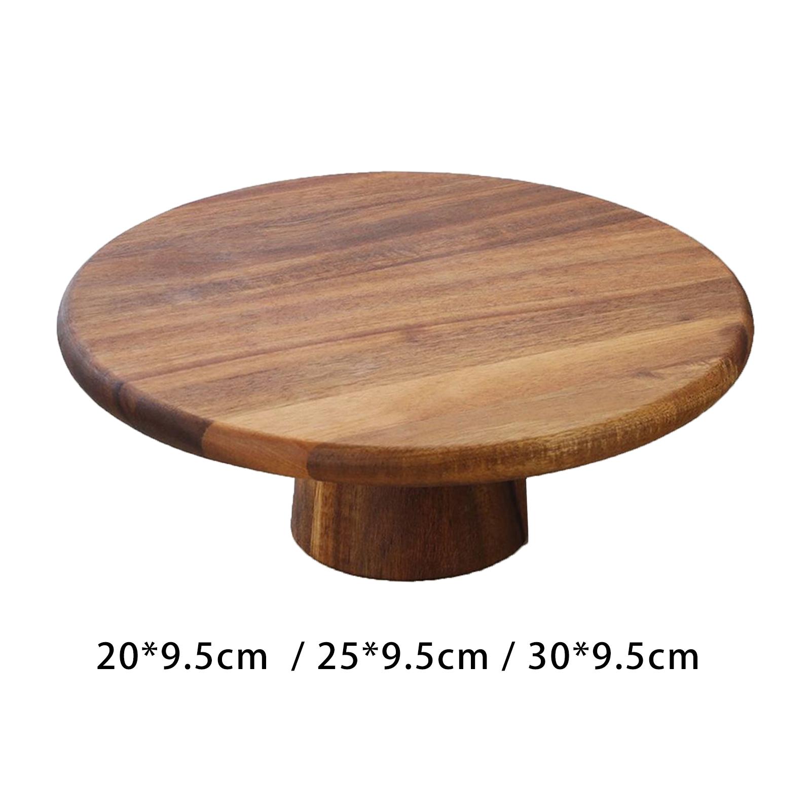 Wood Cake Stand Multiuse Chees - Cake Board Round 评论和价格