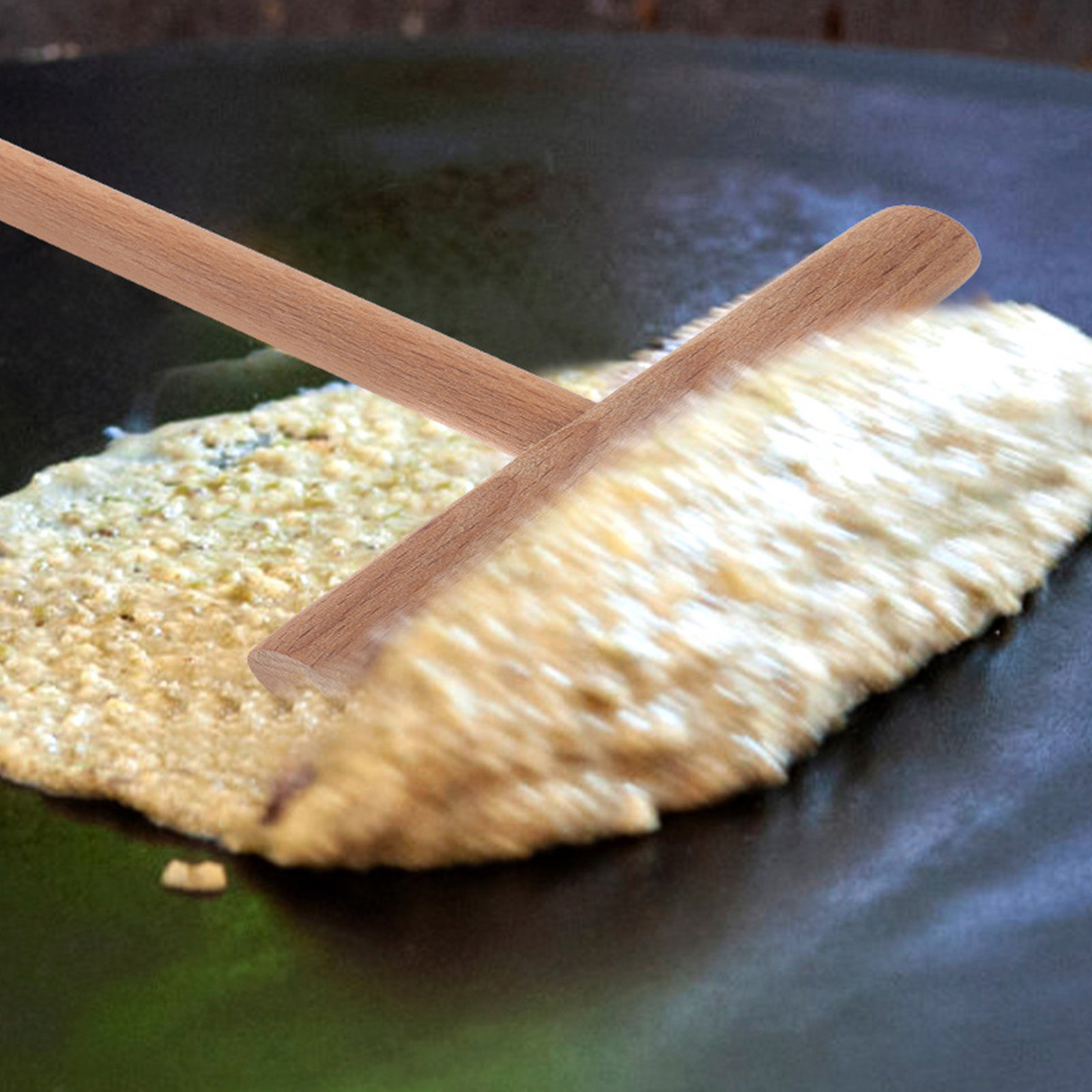 1Set Wooden Pancake Crepe Spre - Kitchen Baking Area Ideas 评论和价格