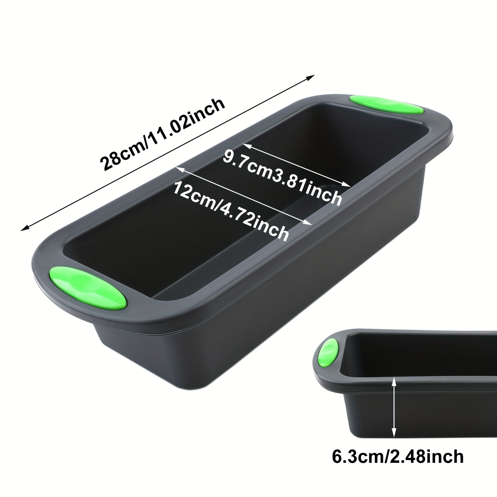 1pc Silicone Rectangular Bakin - Kitchen Essentials Baking Tray 评论和价格