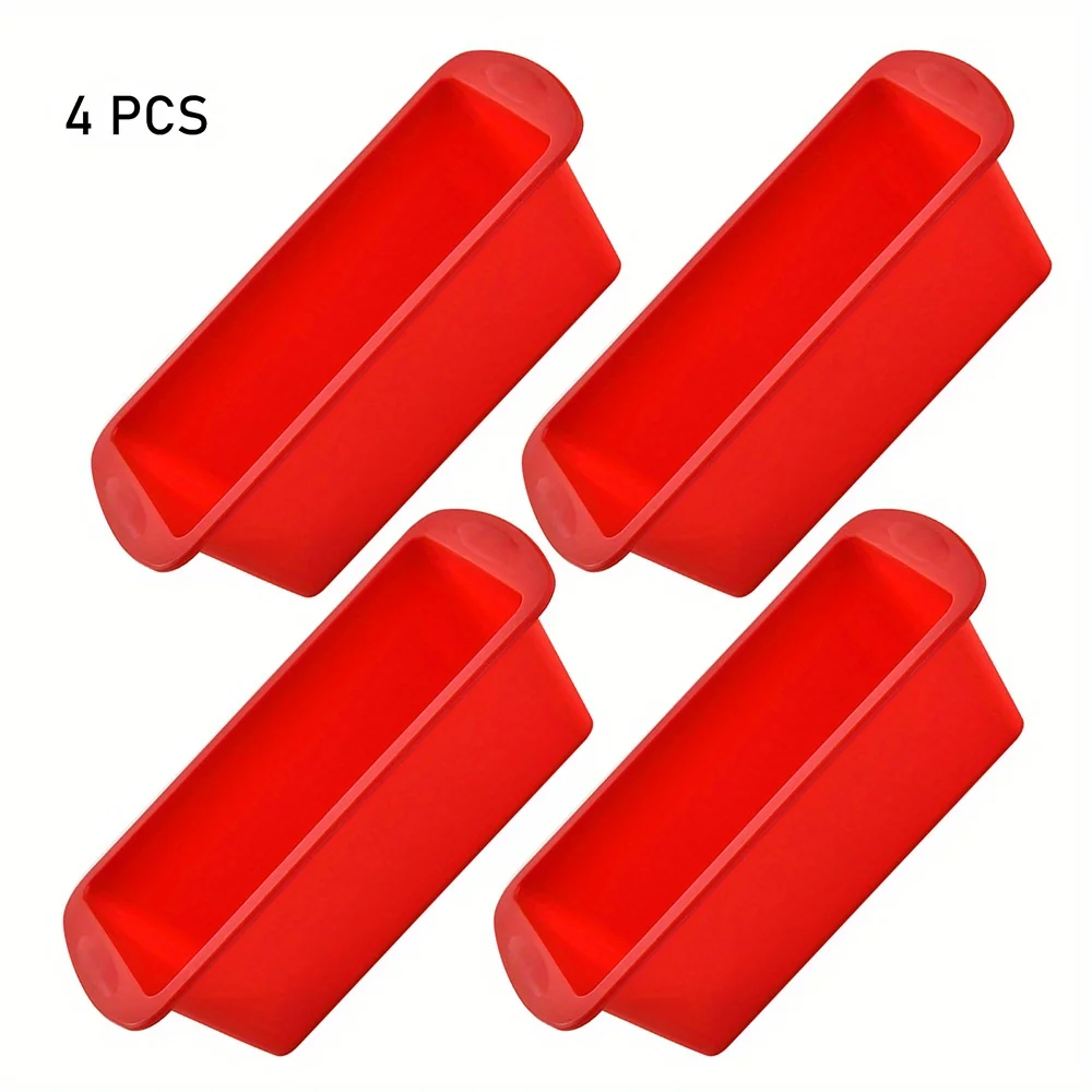 4Pcs Hot Sale Silicone Cake Mo - Kitchen Baking Pans For Sale 评论和价格