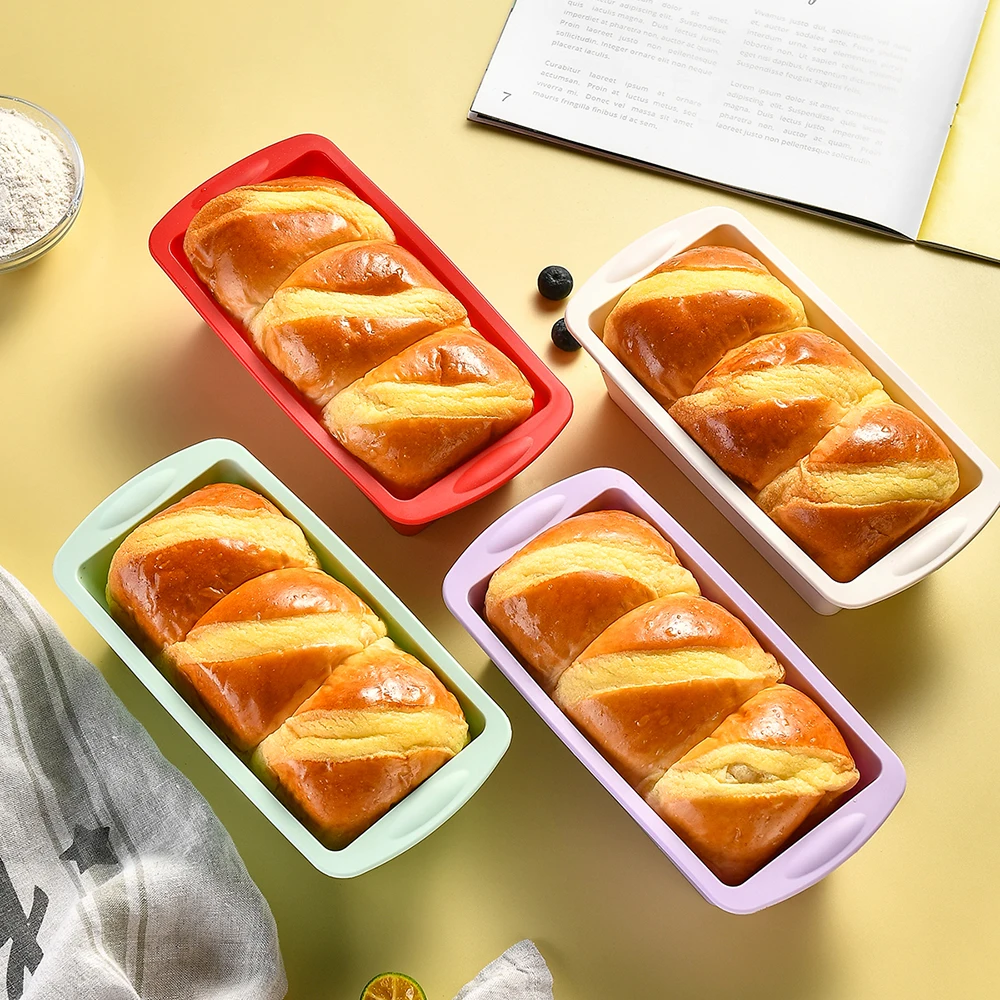 4Pcs Hot Sale Silicone Cake Mo - Kitchen Baking Pans For Sale 评论和价格