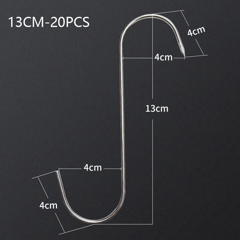 Stainless Steel S-hook With Po - Kitchen Baking Organization 评论和价格