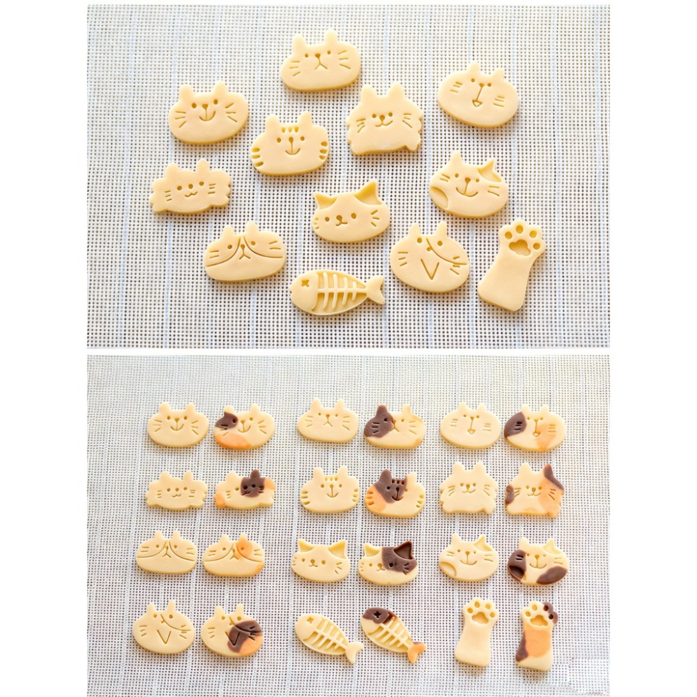 Cute Kitten DIY Stamp Cookie C - Kitchen Accessories For Baking 评论和价格