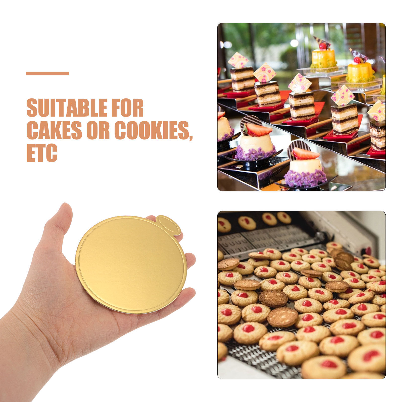 Round Transparent Cake Base Pl - Cake Board Round 评论和价格