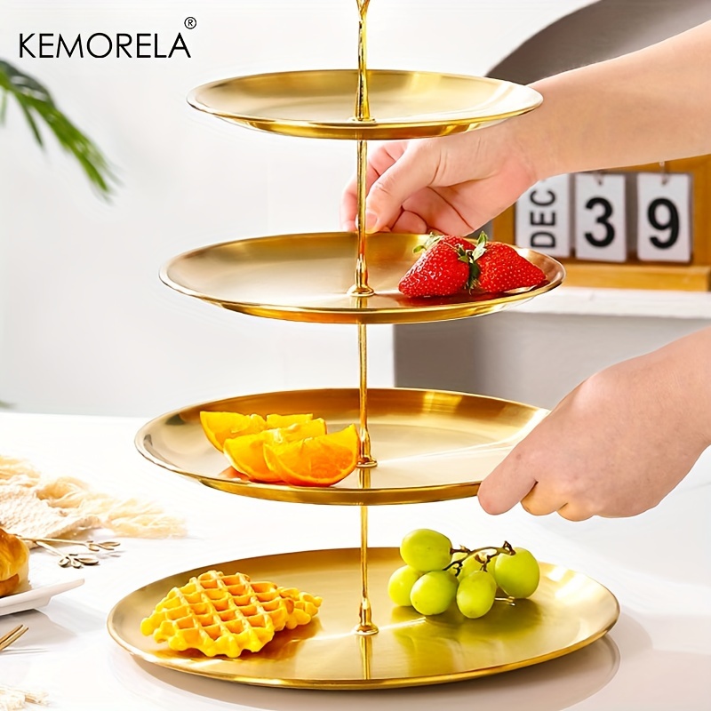 2/3 Layer Stainless Steel Cake - Cake Board Round 评论和价格