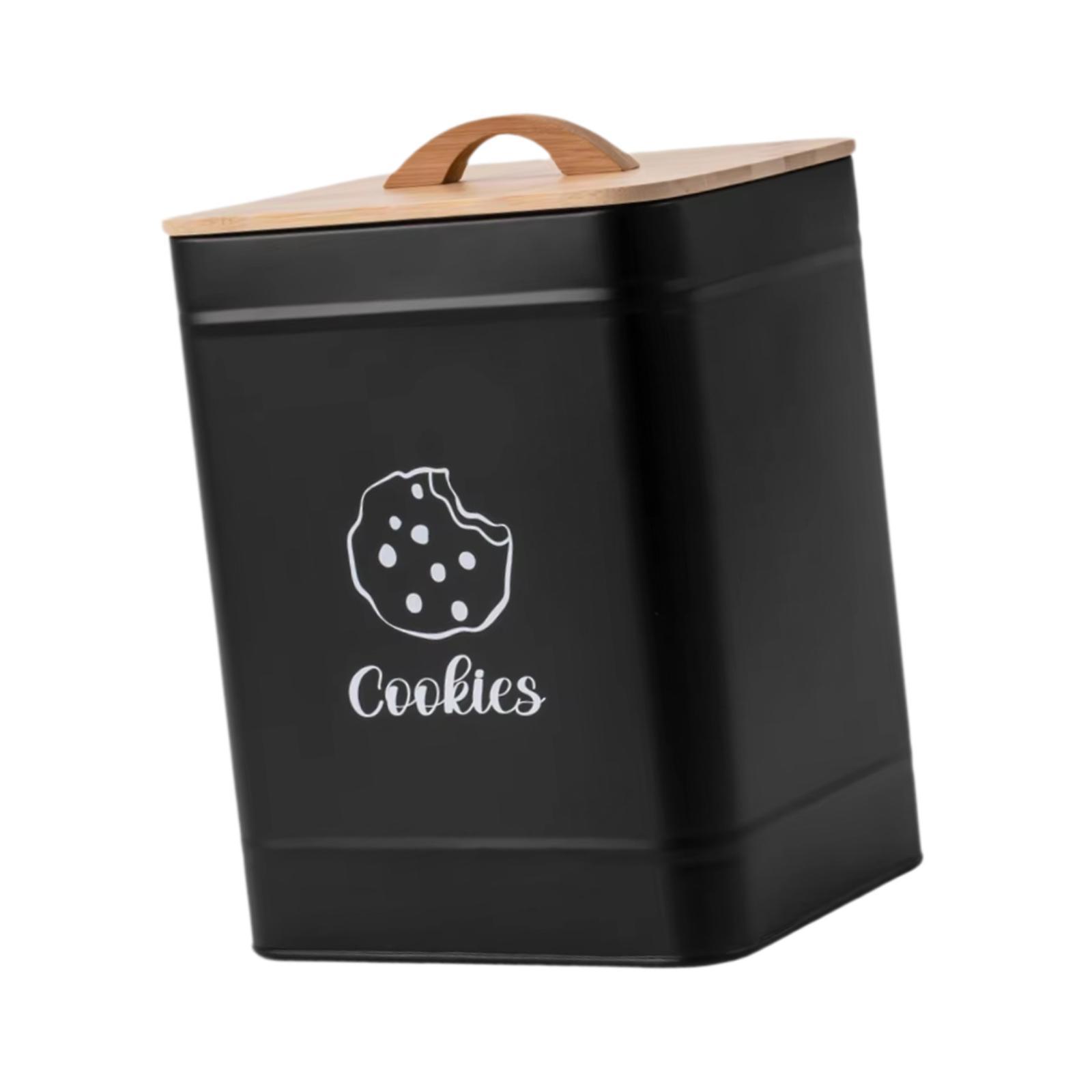 Multi Use Cookie Jar Carbon St - Kitchen Baking Organization 评论和价格