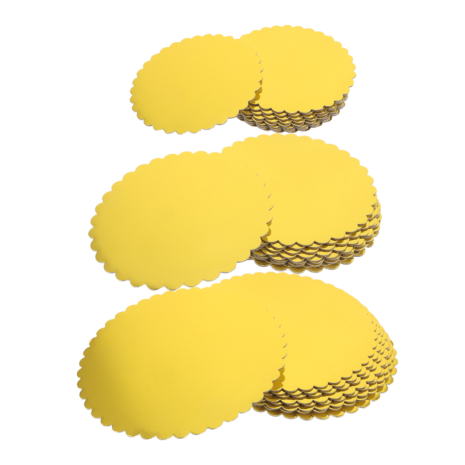 60Pcs Gold Round Cake Board Co - Cake Board Round 评论和价格