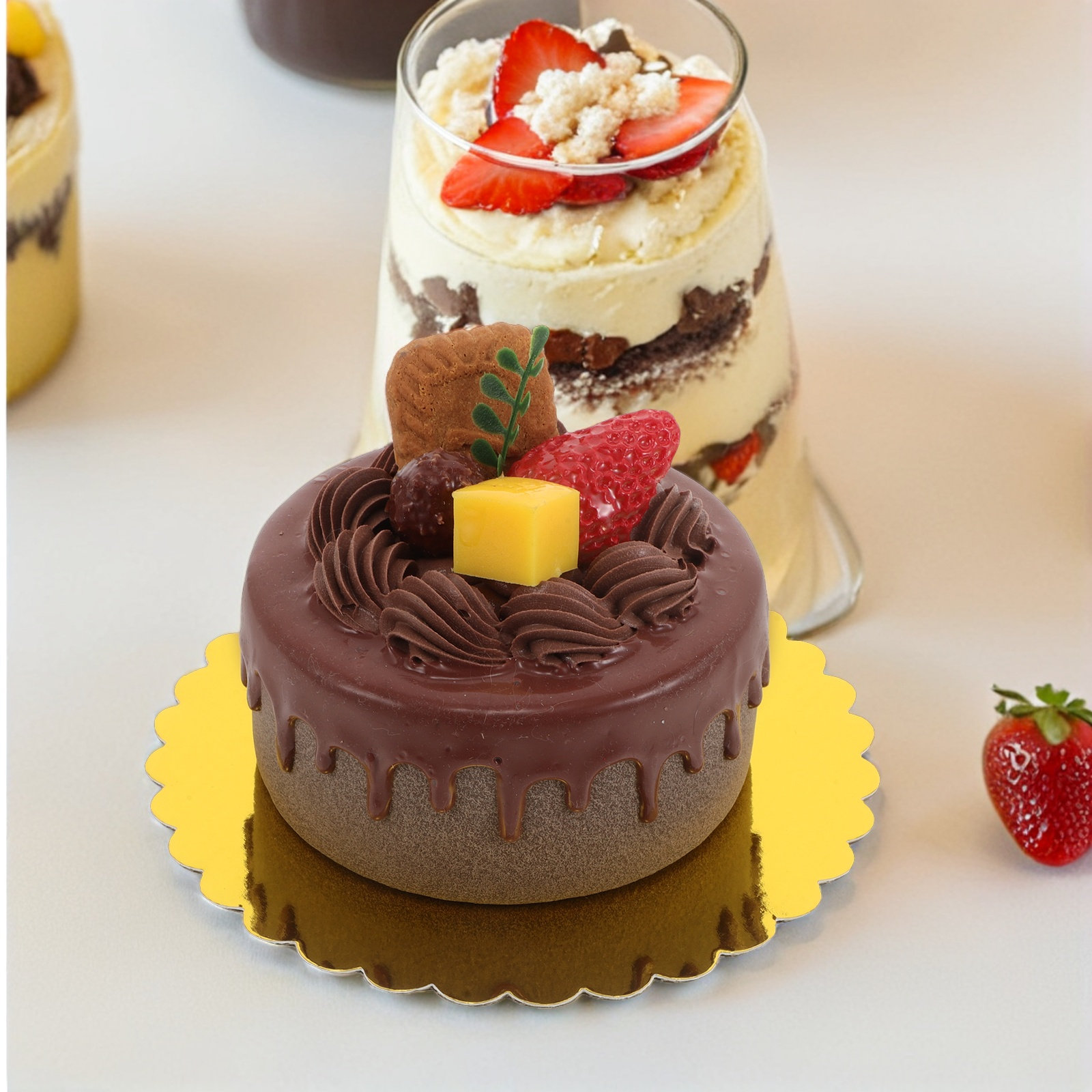 60Pcs Gold Round Cake Board Co - Cake Board Round 评论和价格