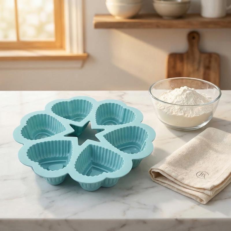 Nonstick Silicone Heart Shaped - Kitchen Essentials Baking Tray 评论和价格