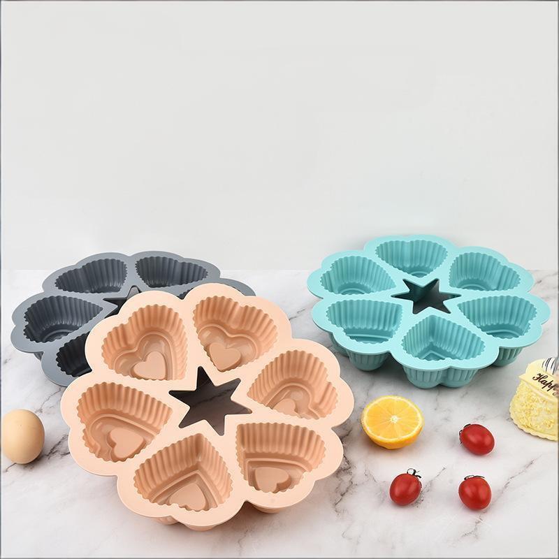 Nonstick Silicone Heart Shaped - Kitchen Essentials Baking Tray 评论和价格