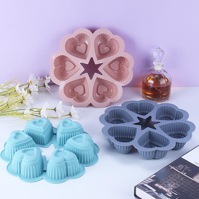 Nonstick Silicone Heart Shaped - Kitchen Essentials Baking Tray 评论和价格