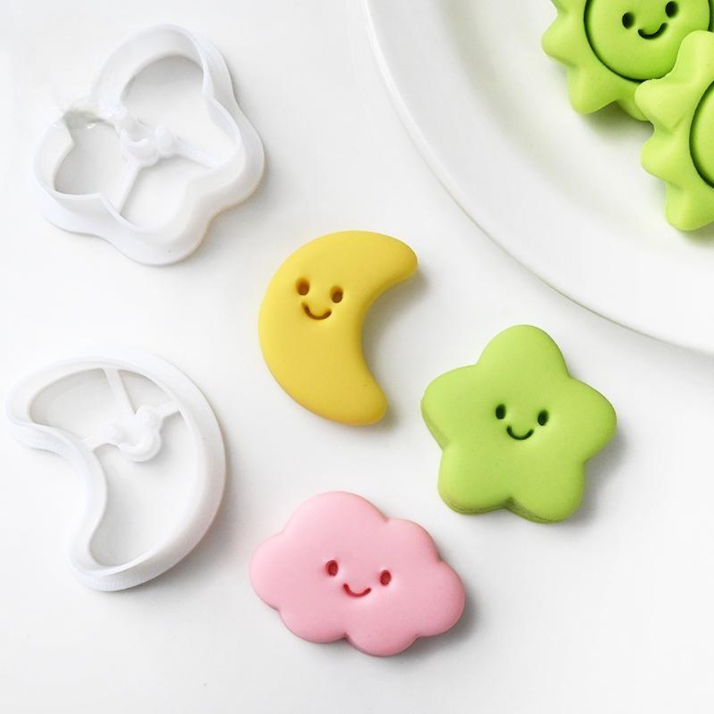 Cookie Cutters Moon Stars Sun  - Kitchen Baking Cake 评论和价格