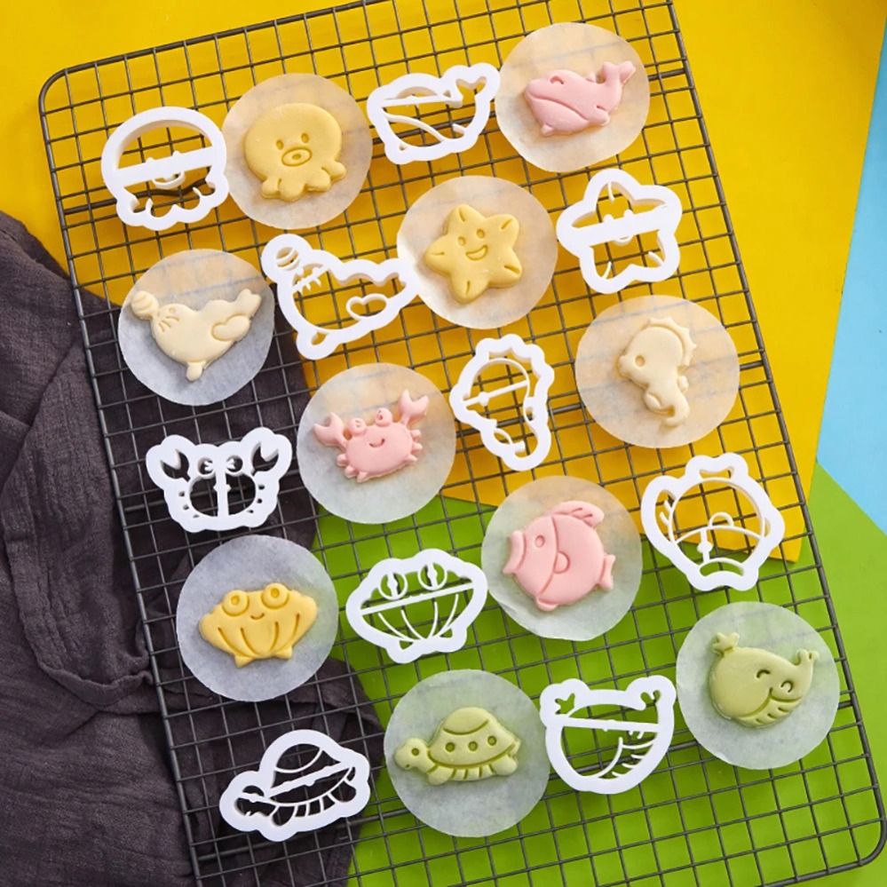 Marine Animals Cookie Cutters  - Kitchen Baking Cake 评论和价格