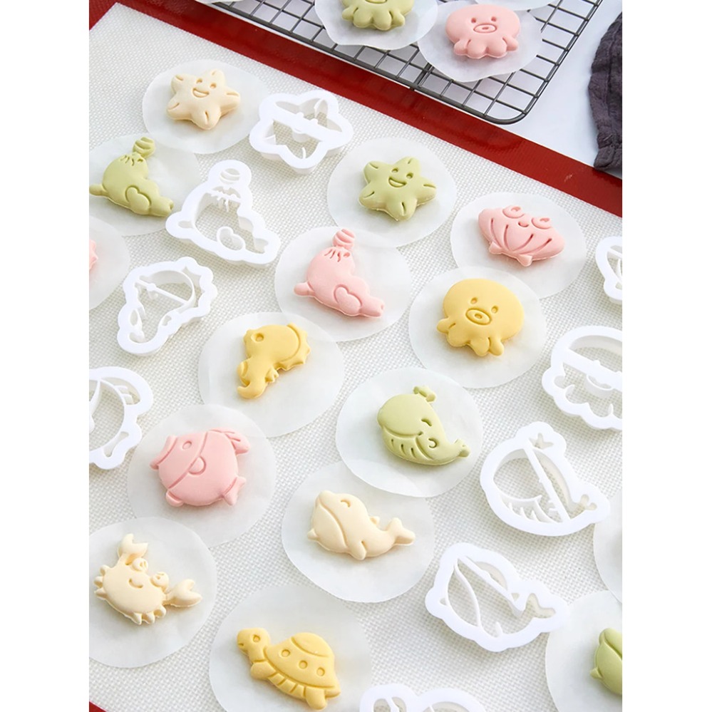 Marine Animals Cookie Cutters  - Kitchen Baking Cake 评论和价格